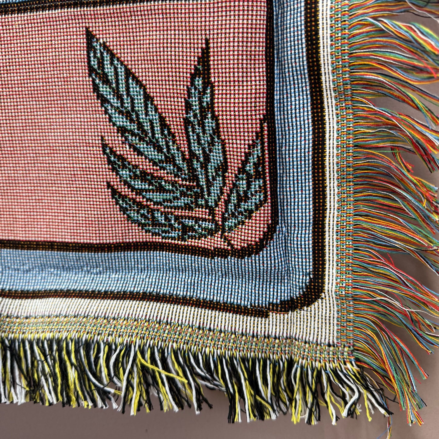 "The Sun" Tarot Card Woven Tapestry | Celestial Mystical Boho Wall Hanging - Fucolina