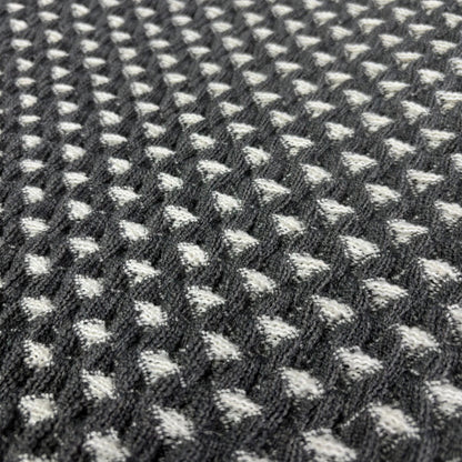 Minimalist Geometric Woven Accent Mat | Nordic Style Placemat or Small Doormat - Fucolina