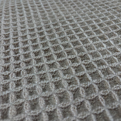 Natural Waffle Weave Accent Mat | Farmhouse Kitchen Placemat or Dish Towel - Fucolina
