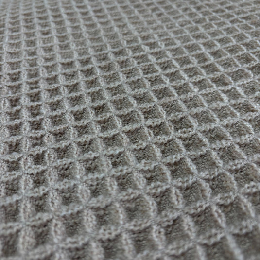 Natural Waffle Weave Decorative Mat | carpet - Fucolina