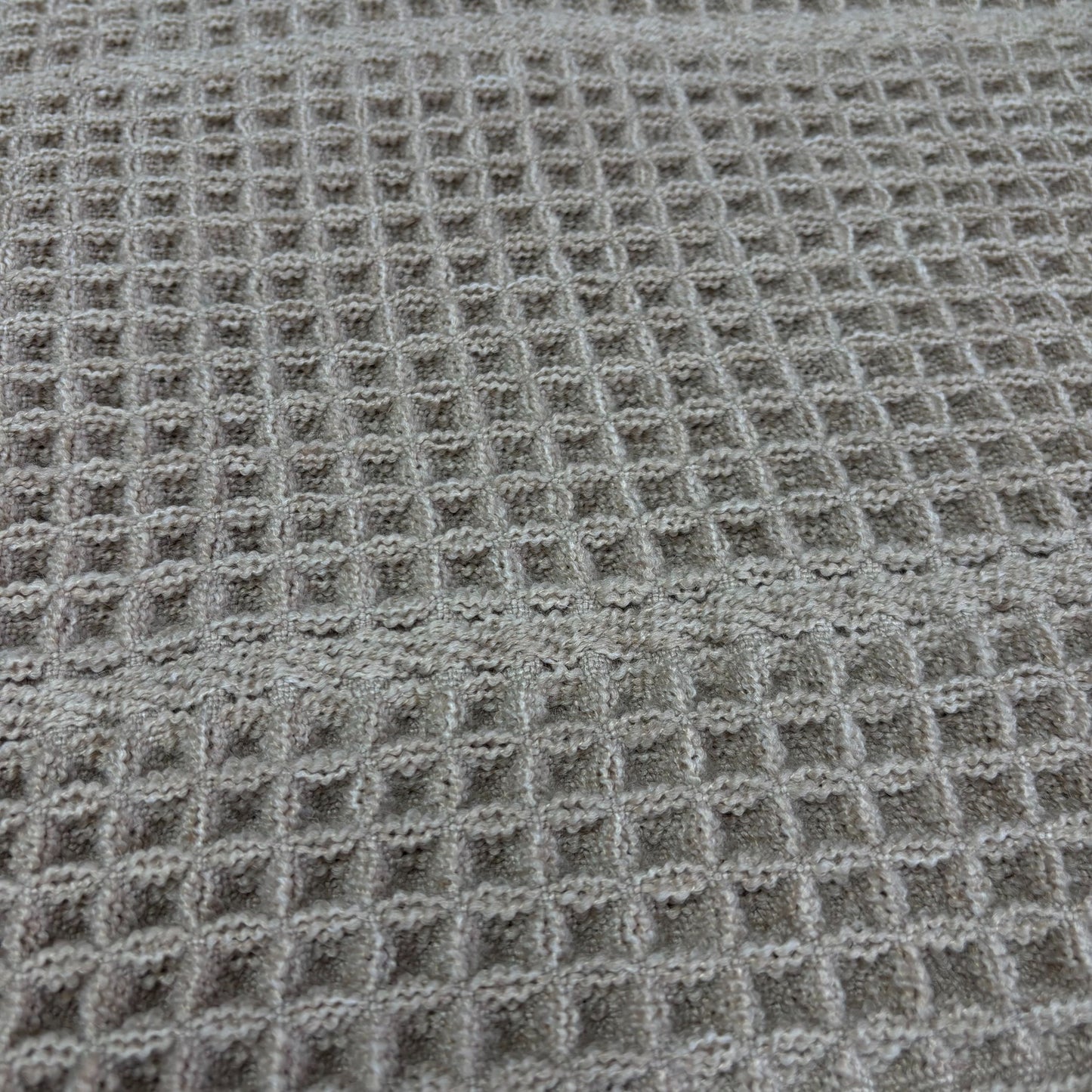 Natural Waffle Weave Placemat | Farmhouse Kitchen & Dining Accent Mat - Fucolina