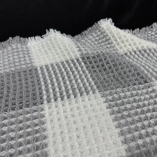 Natural Waffle Weave Rug | Kitchen and Dining Room Decorative Mat, Bedroom Floor Mat - Fucolina