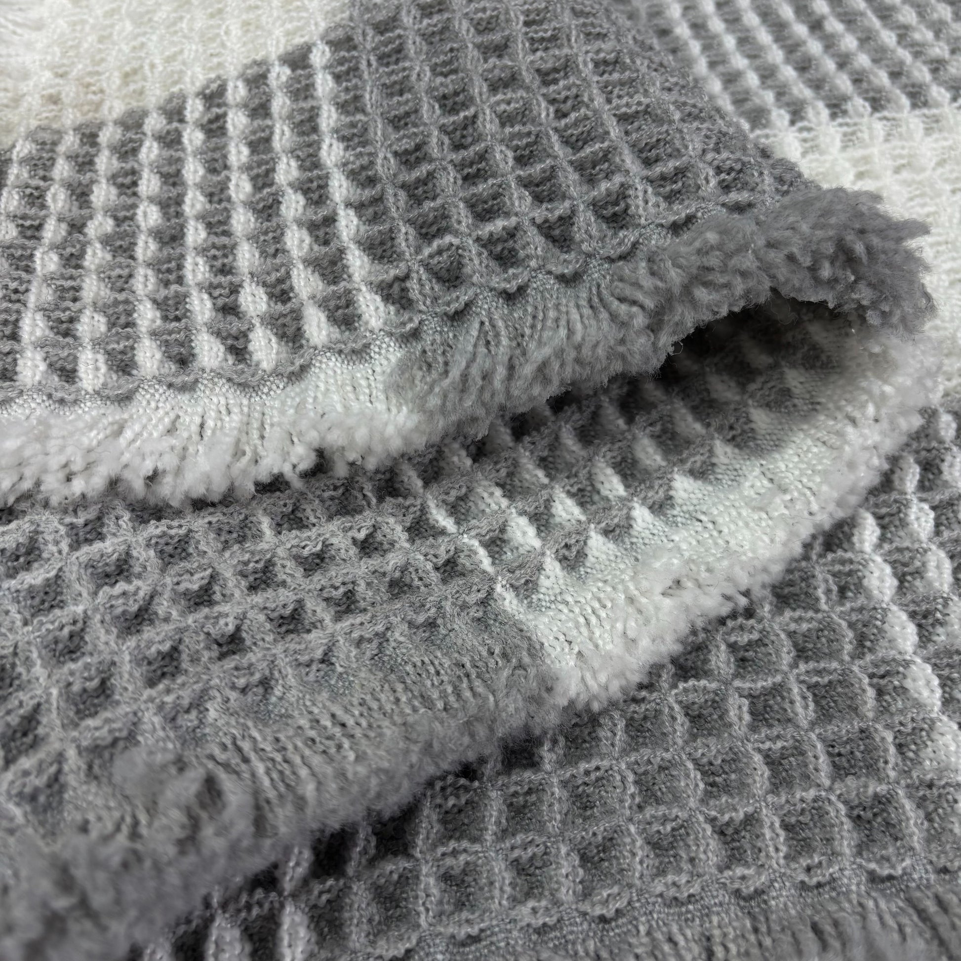 Natural Waffle Weave Placemat | Farmhouse Kitchen & Dining Accent Mat - Fucolina