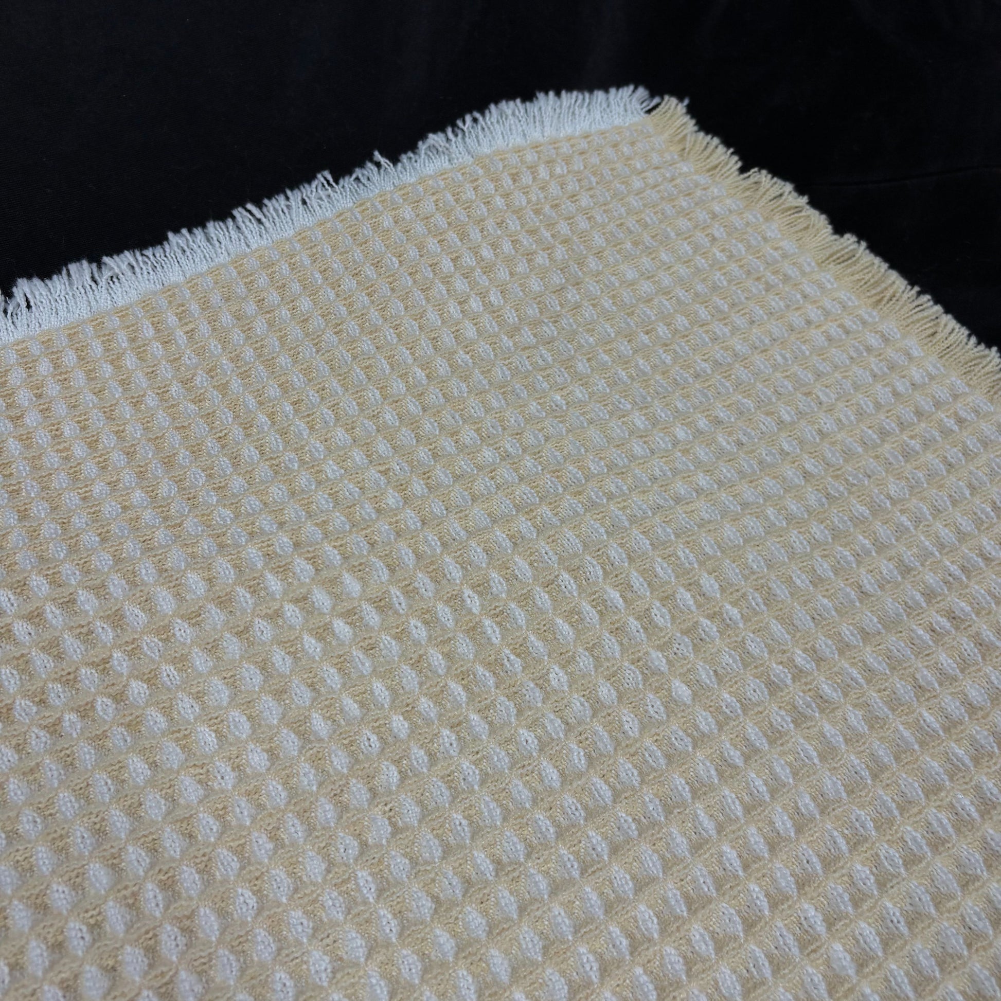Two-Tone Waffle Weave Placemat | Minimalist Kitchen & Dining Mat - Fucolina