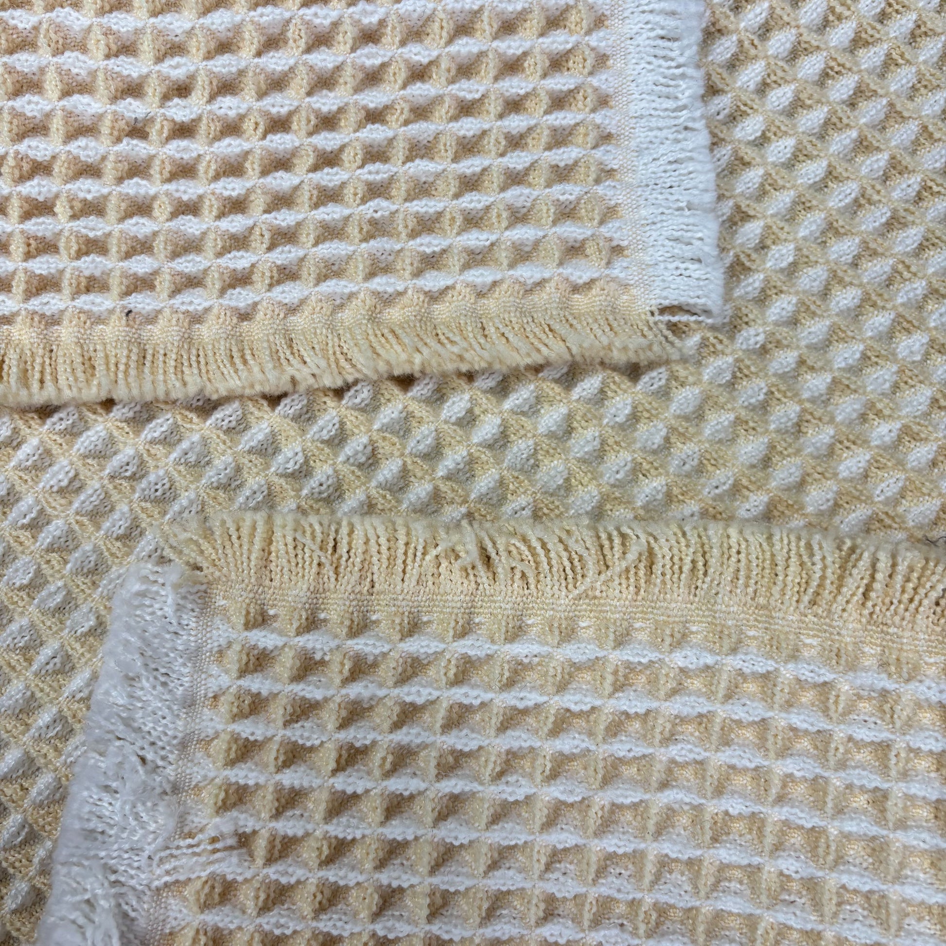 Two-Tone Waffle Weave Placemat | Minimalist Kitchen & Dining Mat - Fucolina