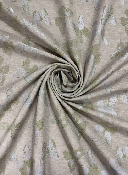 Butterfly Dance Chenille Jacquard Fabric