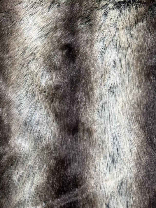 Multicolor Gradient Rabbit Fur Imitation Throw Pillow - Fucolina