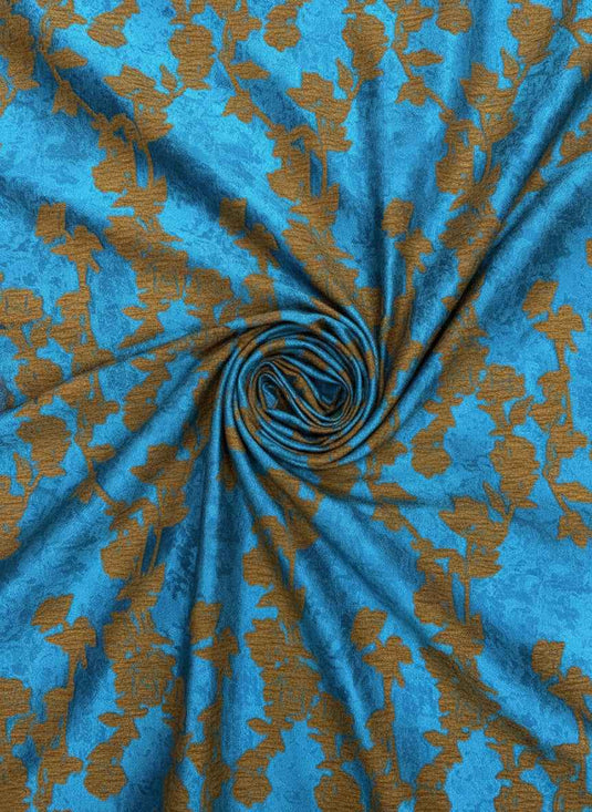 Court Rose Chenille Jacquard Fabric