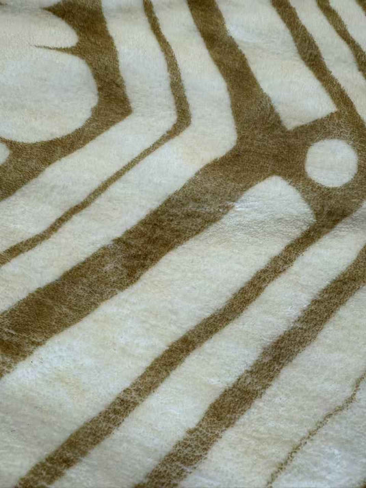 Bohemian geometric pattern ultra-fine cashmere rug
