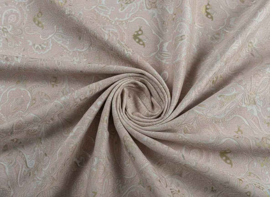 Persian Paisley Chenille Jacquard Fabric