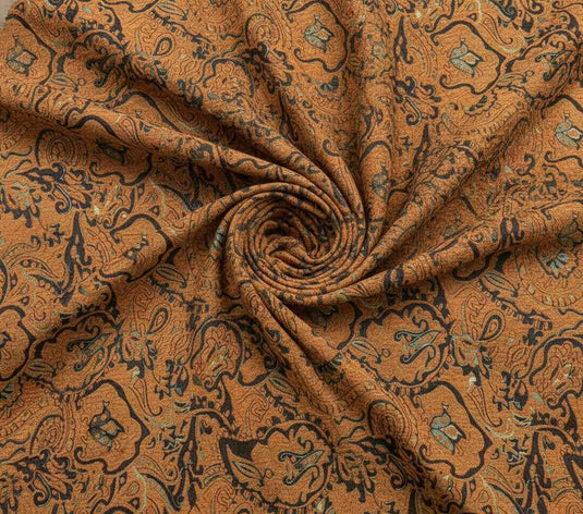 Persian Paisley Chenille Jacquard Fabric