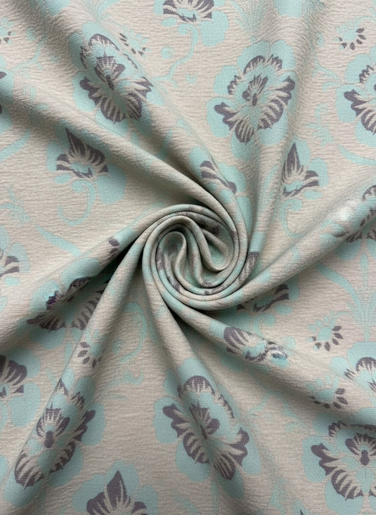 European palace large flower jacquard fabric