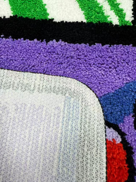 Vintage Game Console-shaped Flocked Carpet