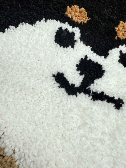 Cute Shiba Inu Flocked Carpet