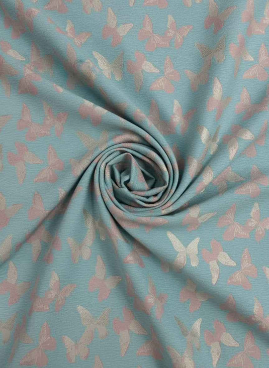 Butterfly Dance Chenille Jacquard Fabric