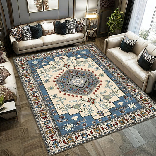 European Chenille Jacquard Area Rug - Fucolina