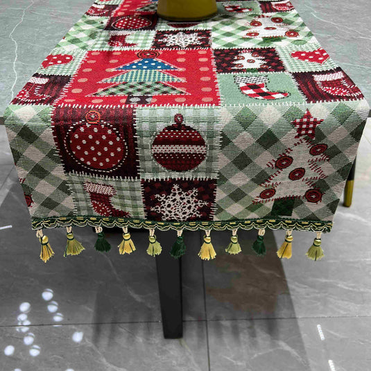 Christmas Table Runner (Patchwork) - Fucolina