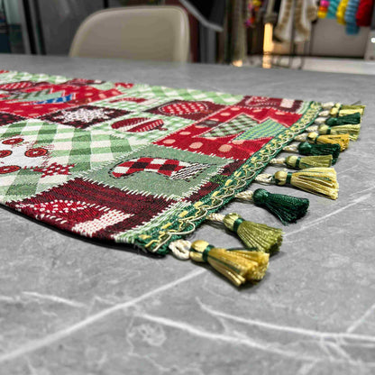 Christmas Table Runner (Patchwork) - Fucolina