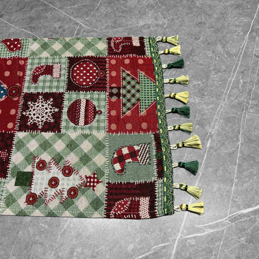 Christmas Table Runner (Patchwork) - Fucolina