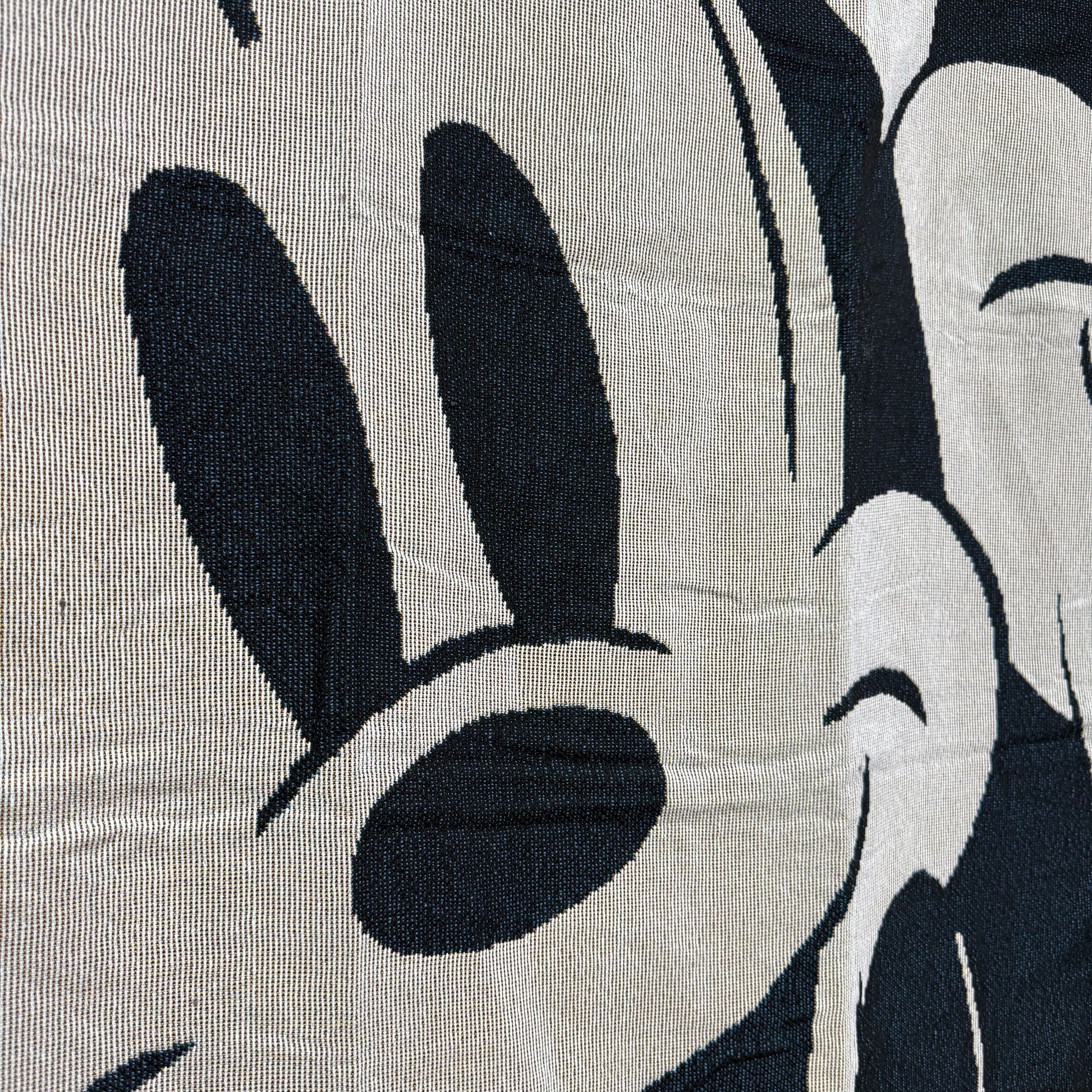 Vintage Mickey & Minnie Mouse Woven Tapestry | Classic Disney Character Blanket - Fucolina