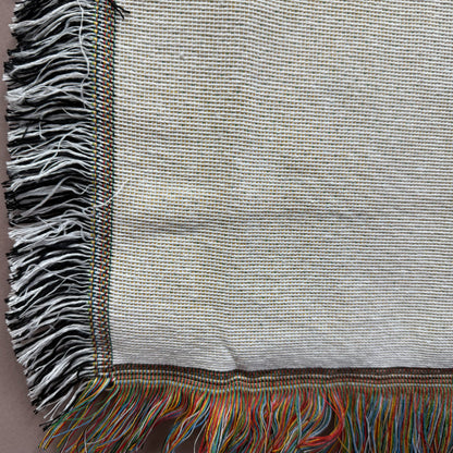 DOD (Doppelganger Outdoor) Logo Woven Blanket | Camping & Outdoor Brand Tapestry - Fucolina