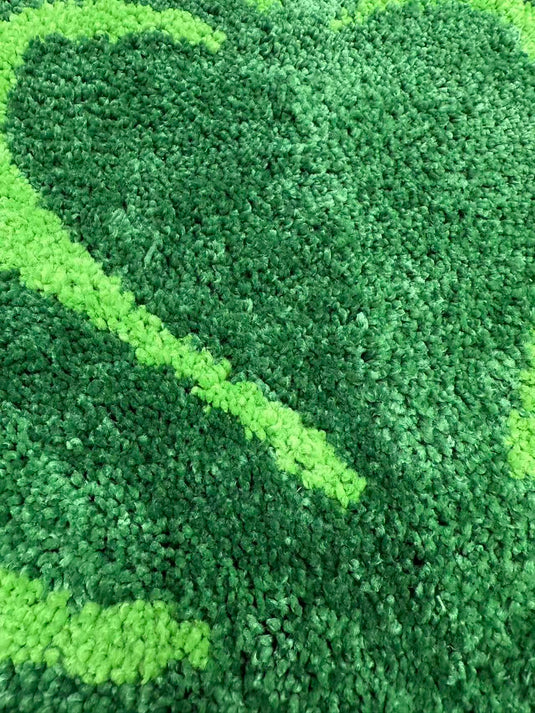 Lucky Clover 3D Flocked Carpet