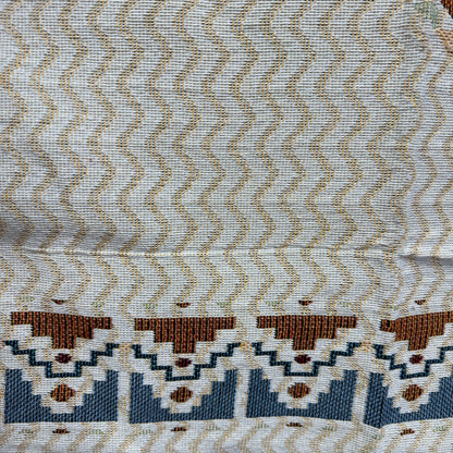 Geometric Mandala Woven Tapestry Blanket | Bohemian Southwestern Wall Decor - Fucolina