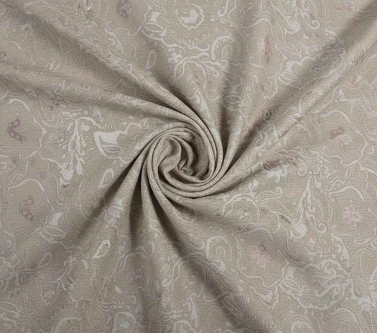 Persian Paisley Chenille Jacquard Fabric