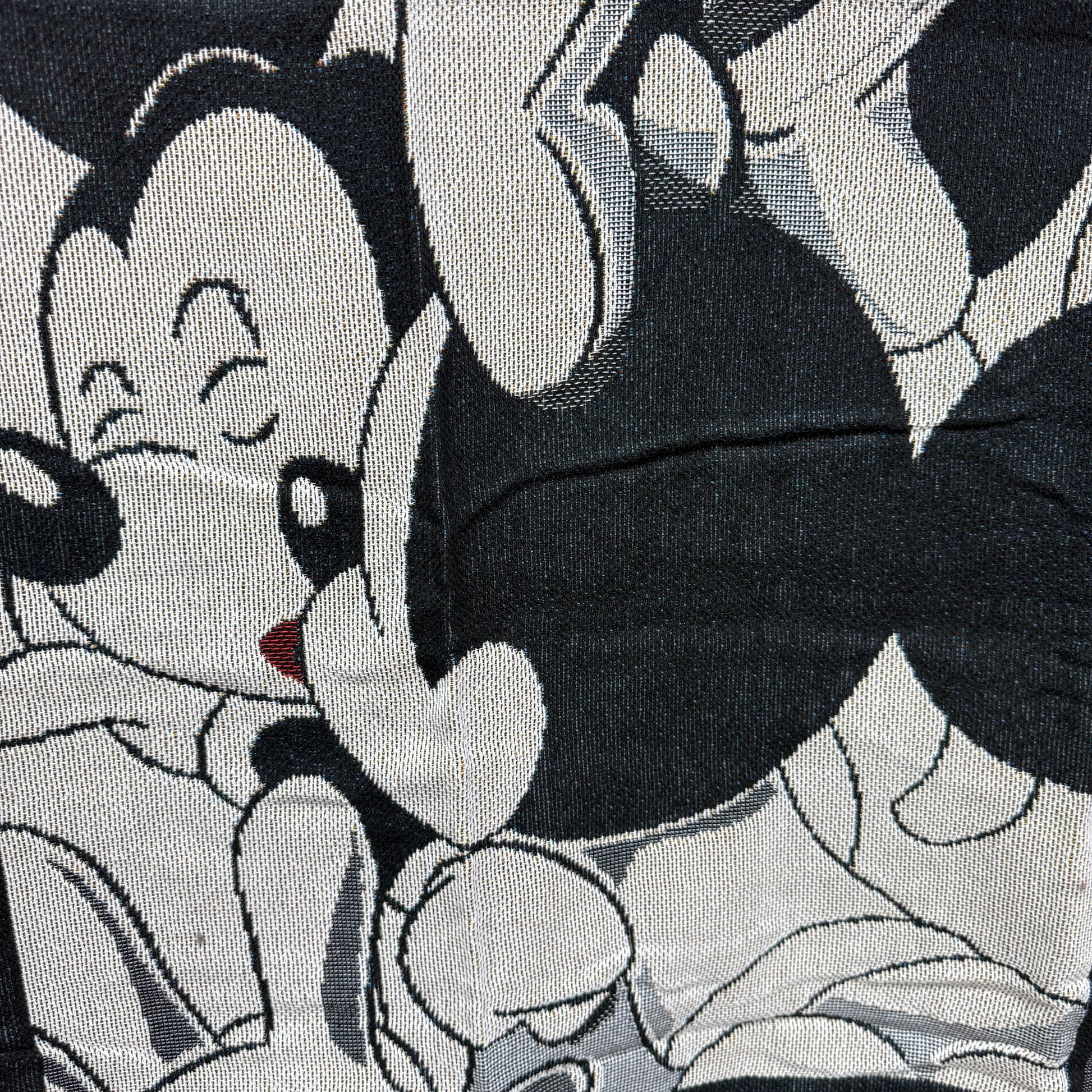 Mickey & Minnie Comic Panel Woven Tapestry | Vintage Disney Pop Art Blanket - Fucolina