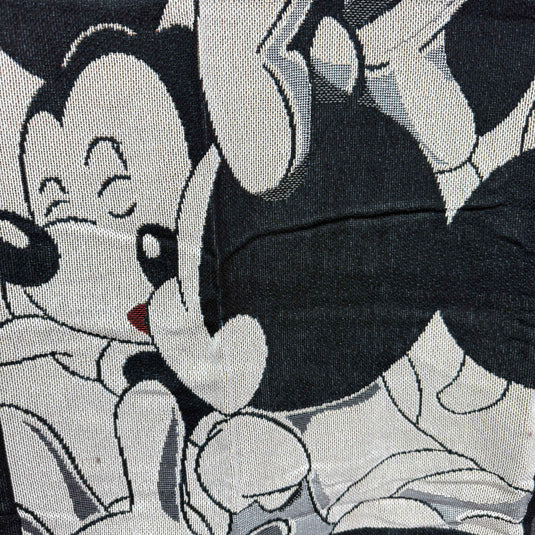 Mickey & Minnie Comic Panel Woven Tapestry | Vintage Disney Pop Art Blanket - Fucolina