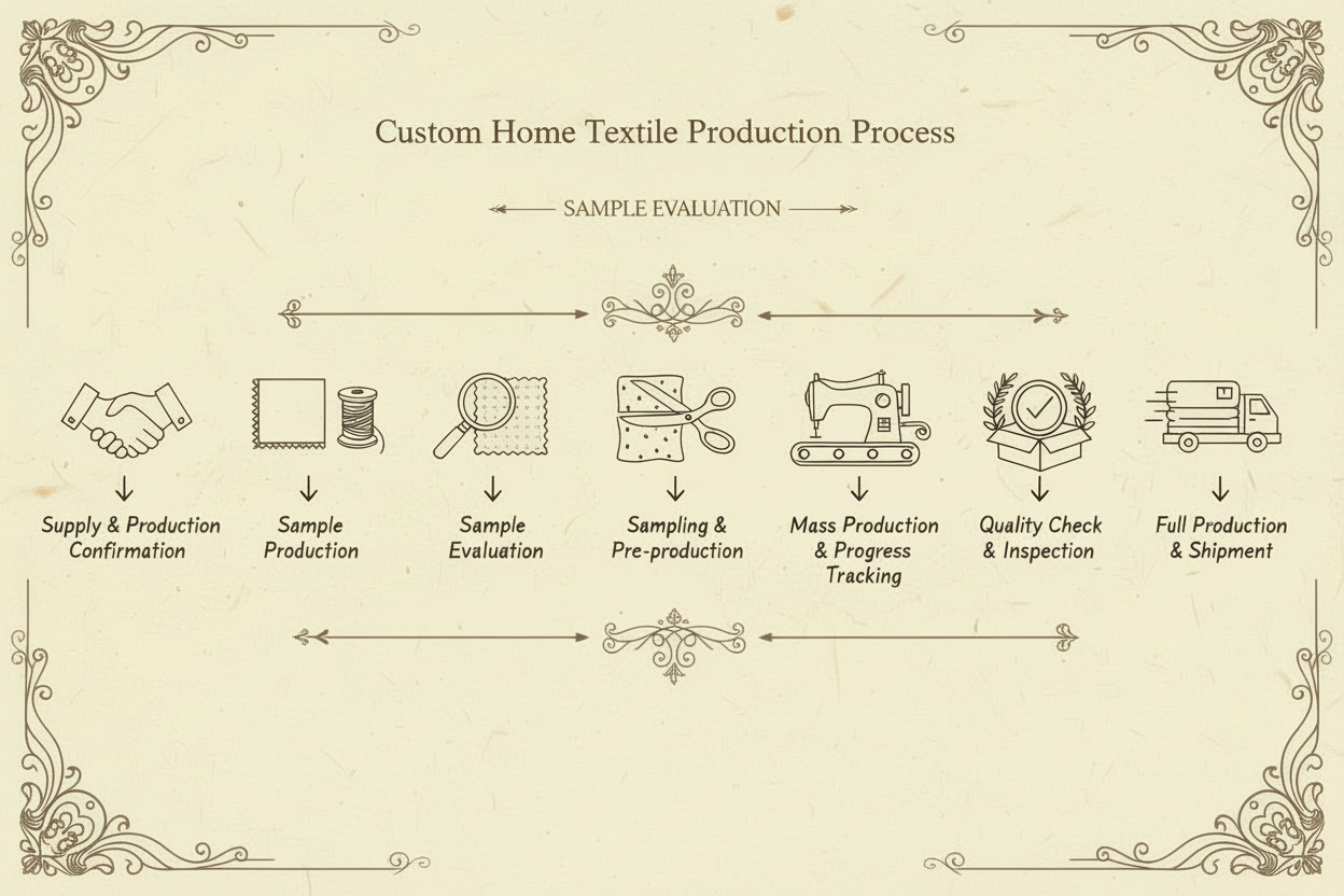 Custom Home Textile Production Process