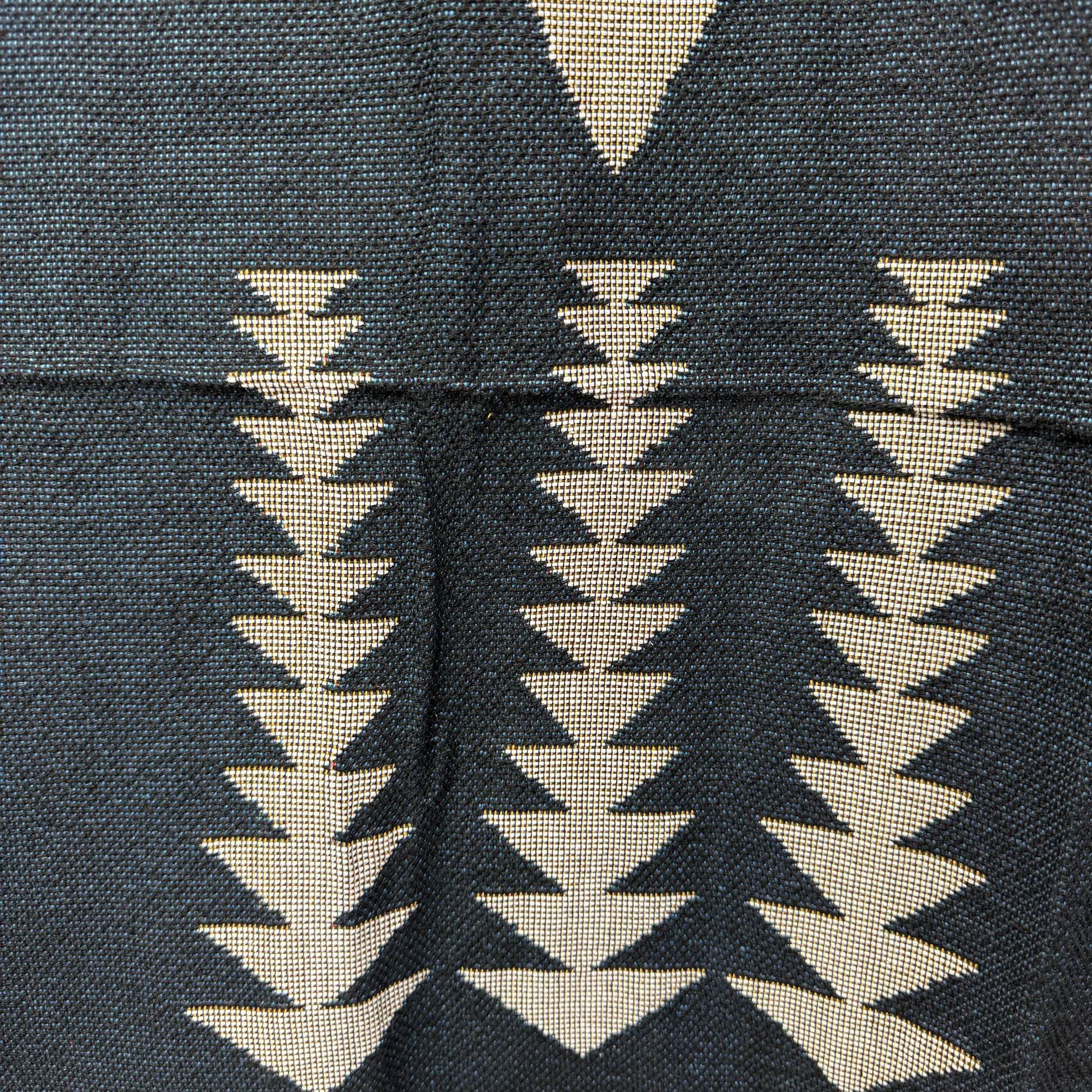 "Sacred Cross" Southwestern Tribal Woven Blanket | Geometric Tapestry Wall Art - Fucolina