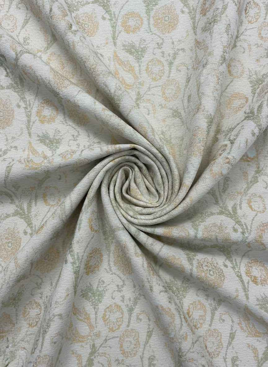 European Retro Paisley Pattern Chenille Jacquard Fabric