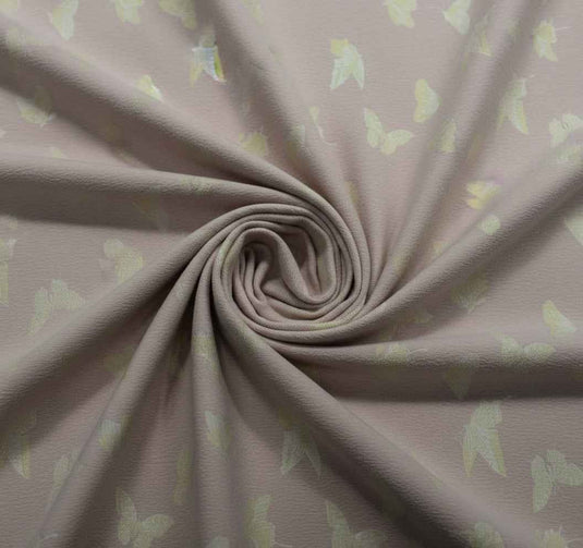 Childlike Butterfly Pattern Chenille Jacquard Fabric