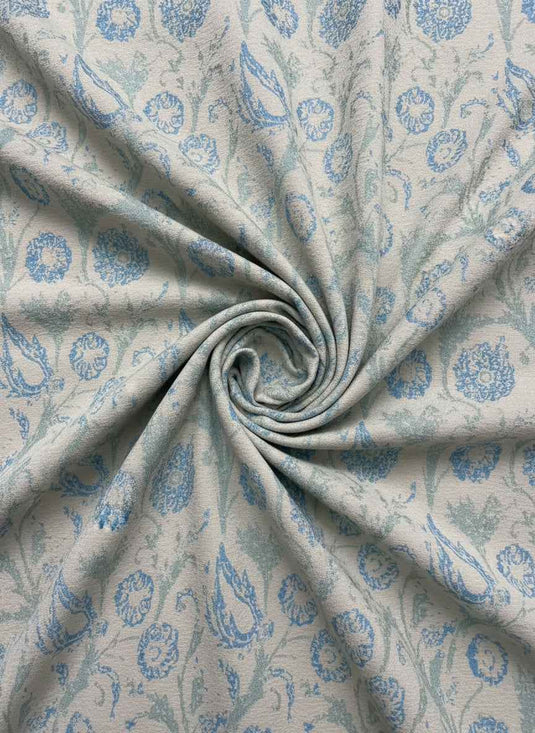 European Retro Paisley Pattern Chenille Jacquard Fabric