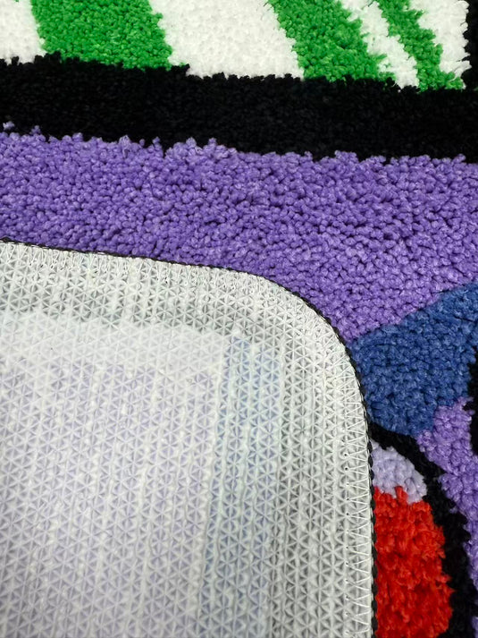 Vintage Game Console-shaped Flocked Carpet