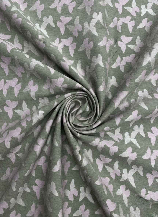 Butterfly Dance Chenille Jacquard Fabric