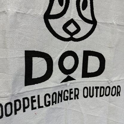 DOD (Doppelganger Outdoor) Logo Woven Blanket | Camping & Outdoor Brand Tapestry - Fucolina