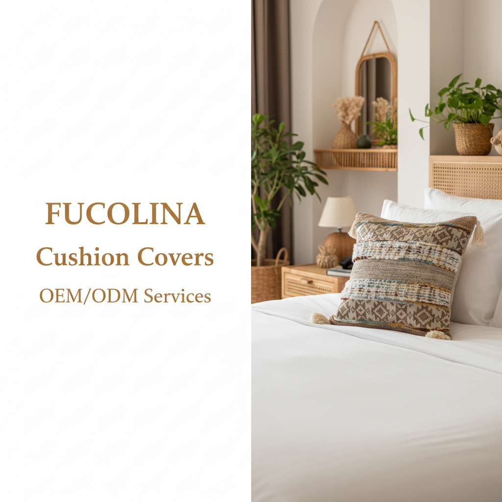 Fucolina Boho Pillow Hotel Lifestyle