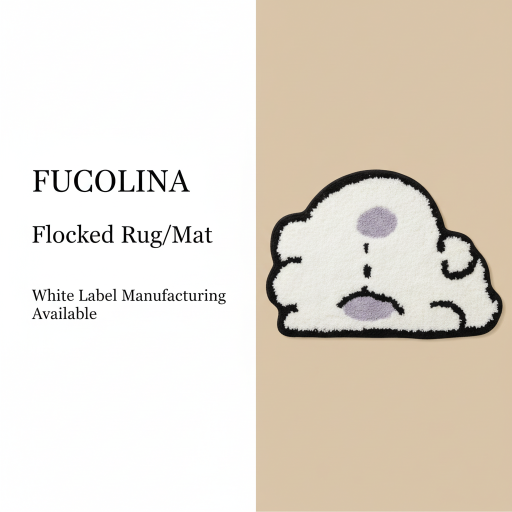 FUCOLINA Cloud Flocked Rug - Product Shot