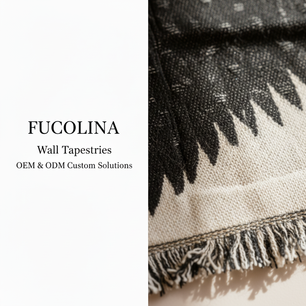 FUCOLINA Crocodile Tapestry — Craft Detail