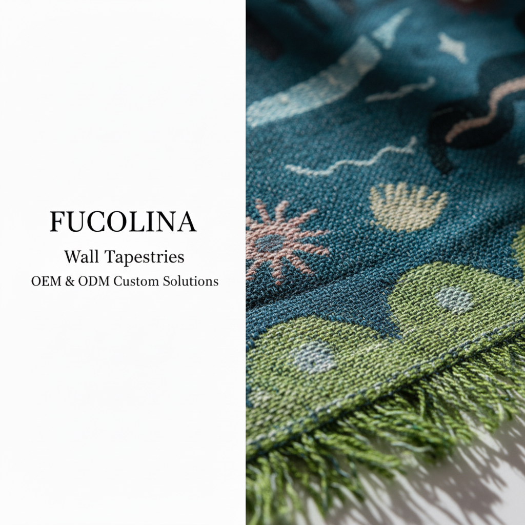 FUCOLINA Dinosaur Tapestry — Craft Detail