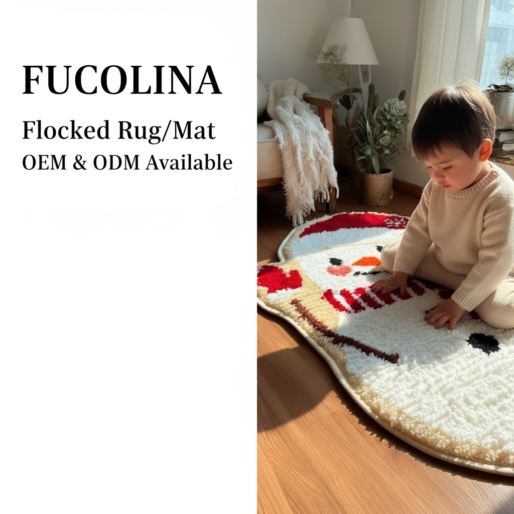 FUCOLINA Flocked Rug - Child Lifestyle New