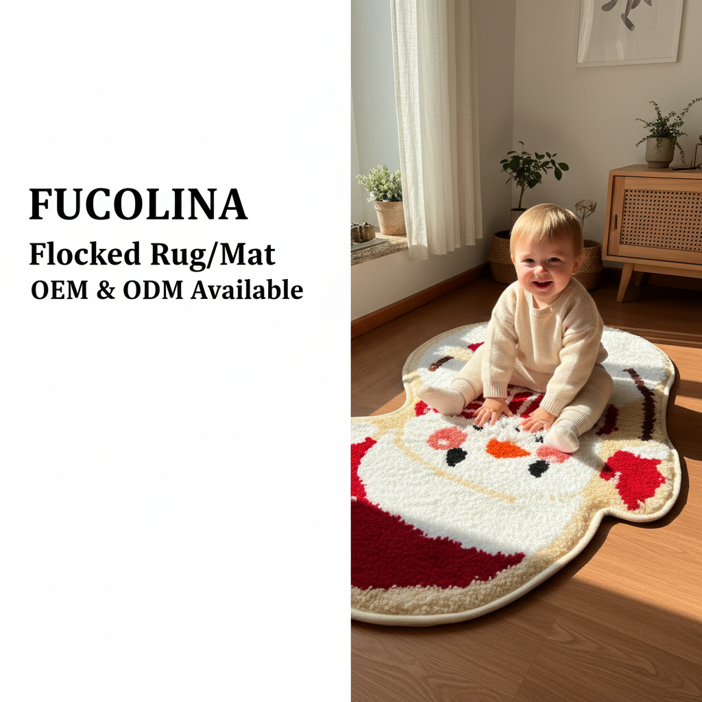 FUCOLINA Flocked Rug - Child Lifestyle Updated