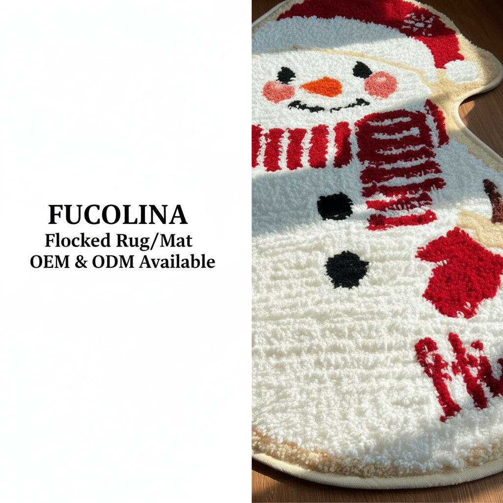 FUCOLINA Flocked Rug - Detail