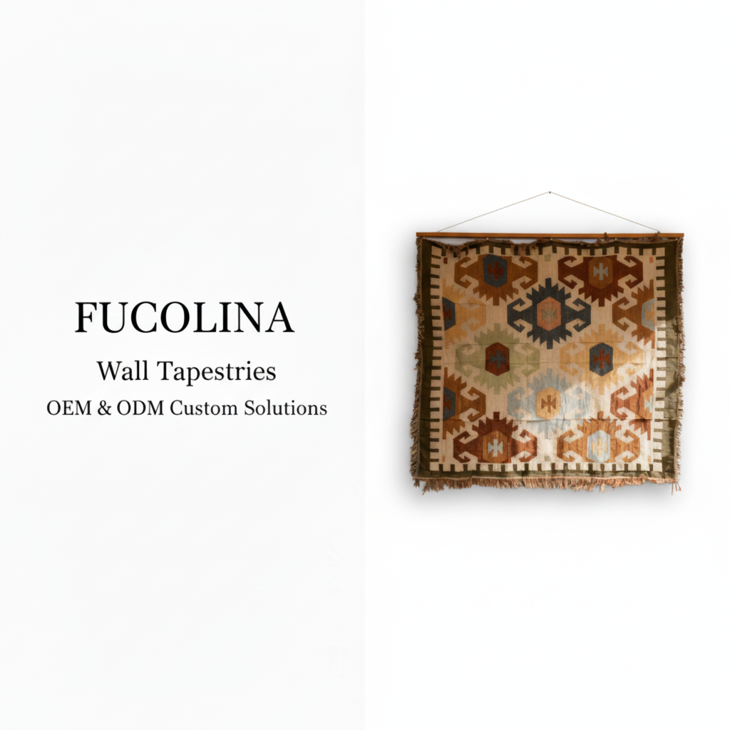 FUCOLINA Kilim Tapestry — Clean Product v2