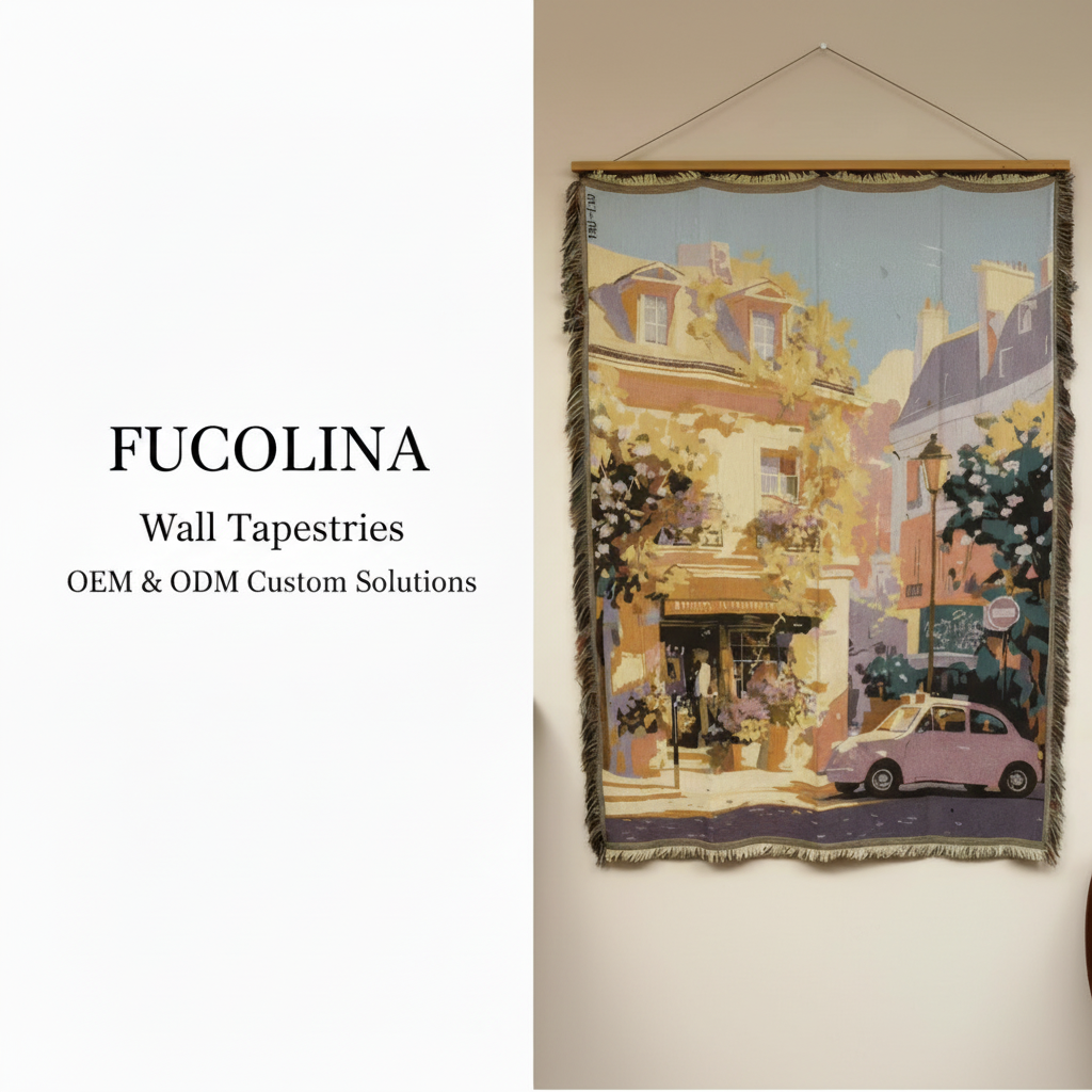 FUCOLINA Paris Street Tapestry — Clean Product v3