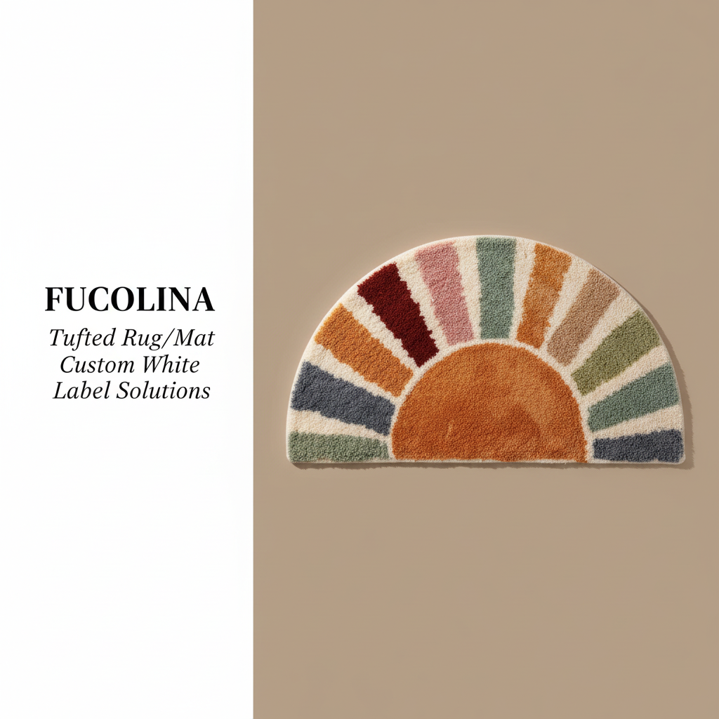 FUCOLINA Studio Product - Fan-Shaped Rug