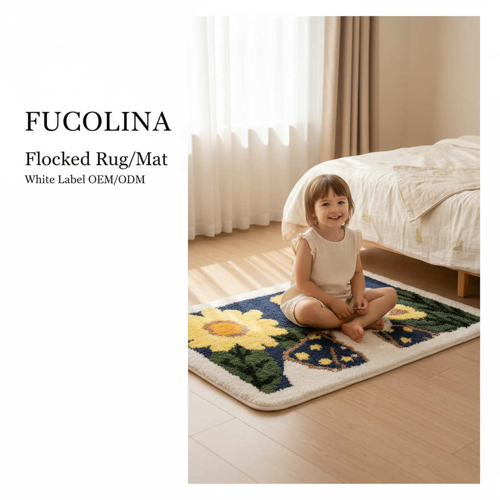 FUCOLINA Sunflower Duck Mat Lifestyle - Refined