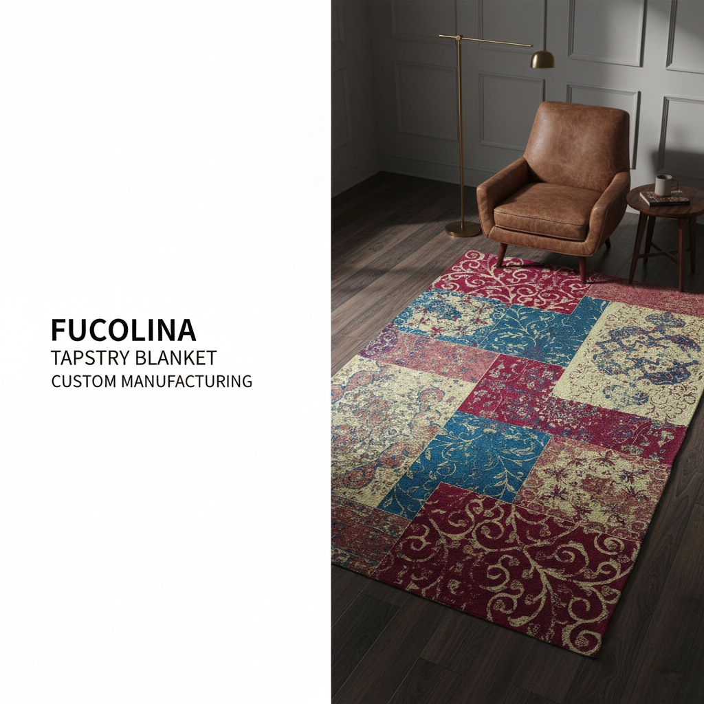 FUCOLINA Tapestry Blanket - Full Lifestyle Scene